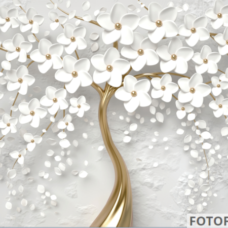 Фотофон золоте дерево