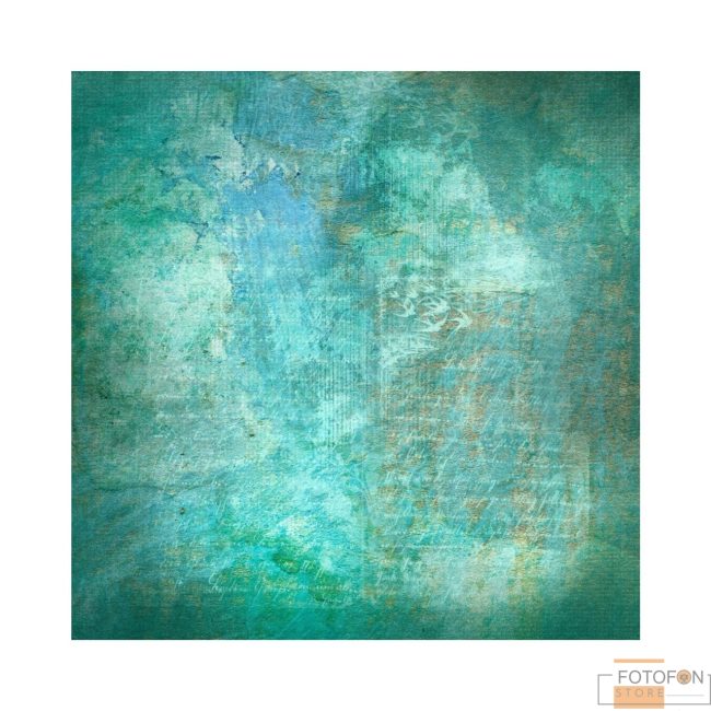 Фотофон Текстура стіни Зелена акварель