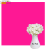 Однотонний фотофон яскраво-рожевий Hot Pink