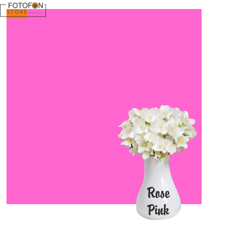 Однотонний фотофон рожевий Rose Pink
