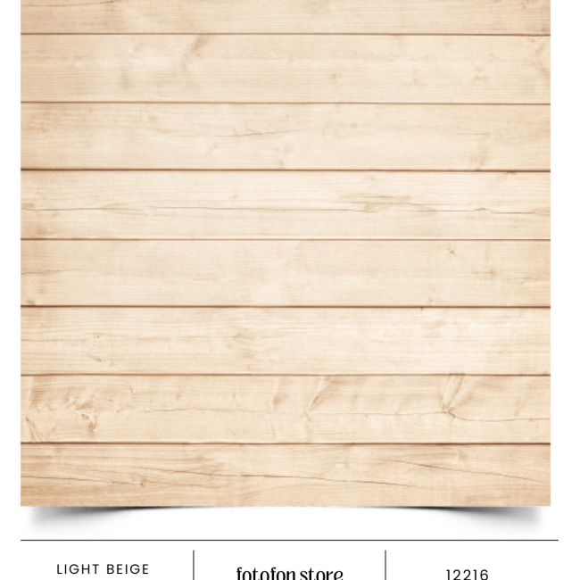 Фотофон, фон для фото вініловий студійний текстури Світло-бежевого дерева