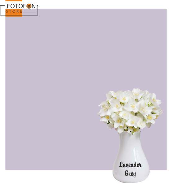 Фотофон однотонний лавандовий Lavender Grey