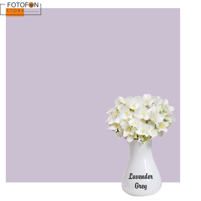 Фотофон однотонний лавандовий Lavender Grey