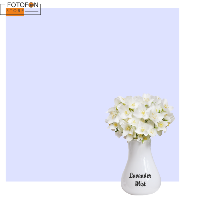 Фотофон однотонний ніжно-бузковий Lavender Mist