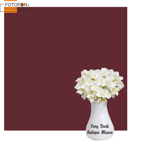 Фотофон однотонний бордо Very dark antique mauve