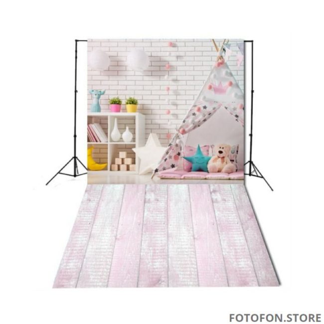 Фотофон вініловий стіна підлога для ляльок та іграшок Дитяча кімната