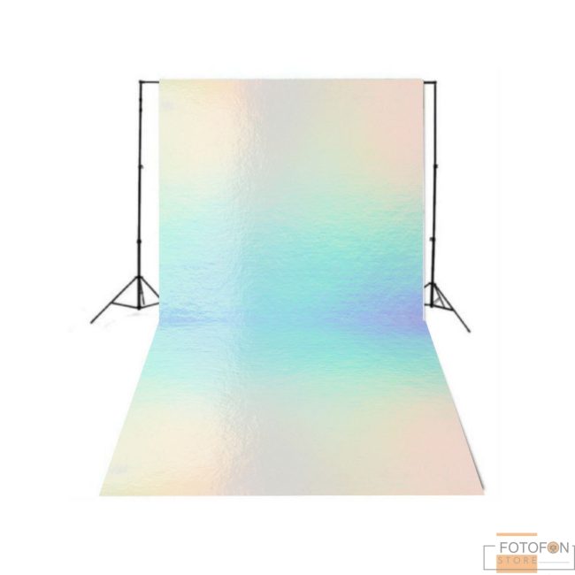 Вініловий фотофон стіна підлога "Holographic abstract texture"