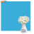 Однотонний фон Блакитний Cerulean Crayola