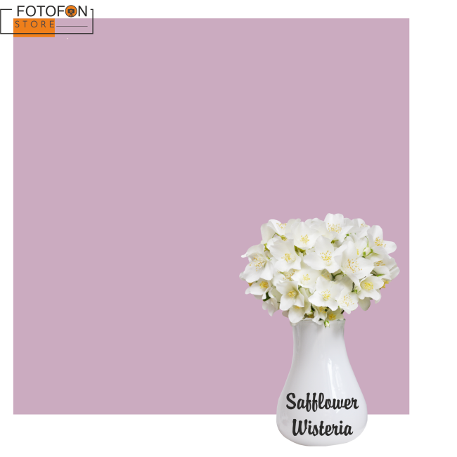 Однотонний фон Ліловий, фон для фото вініловий студійний Safflower wisteria