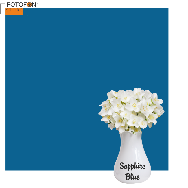 Однотонний фотофон Сапфірово-Синій Sapphire Blue