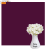 Однотонний вініловий фотофон Тірійський Пурпур Tyrian Purple