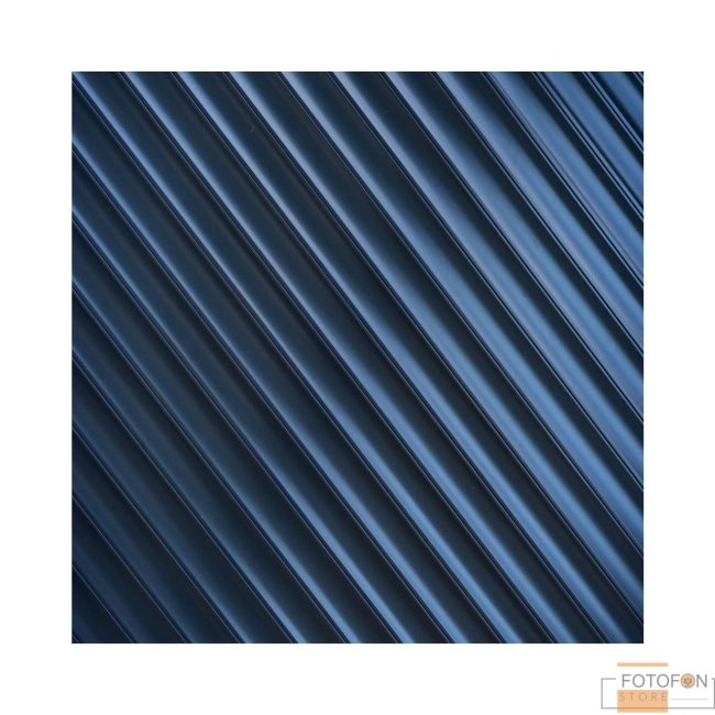 Фотофон, фон для фото вініловий Синій фон рифлений