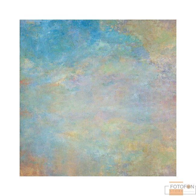 Вініловий фон для студійної фотозйомки Blue grungy wall