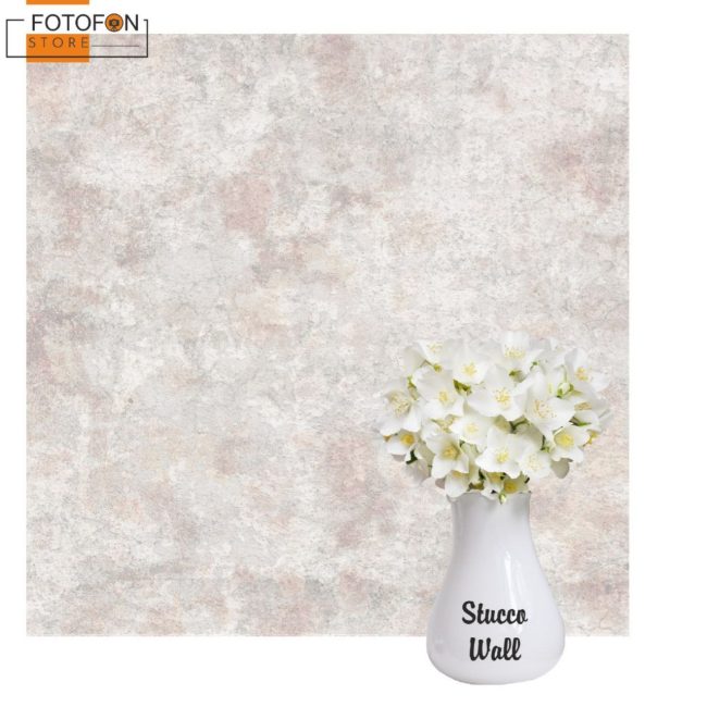 Фотофон, вініловий фон для фото Stucco Wall