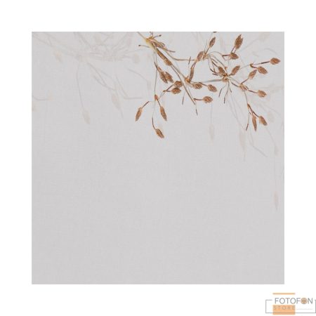 Фотофон, фон для фото вініловий Grey floral