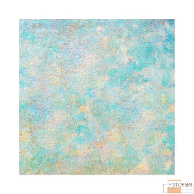 Вініловий фон для студійної фотозйомки Abstract green and yellow