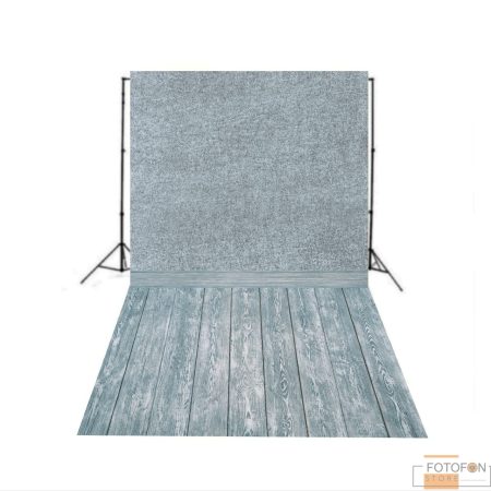 Вініловий фон Стіна Підлога Grey concrete textured
