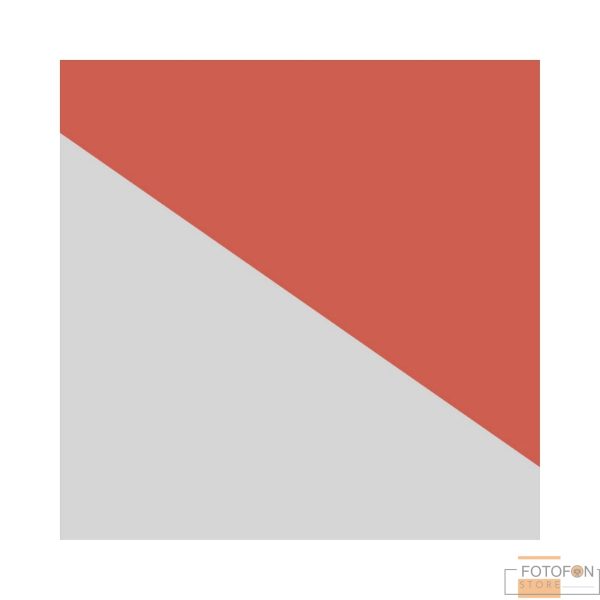 Однотонний вініловий фотофон Double Orange-Grey - Image 2