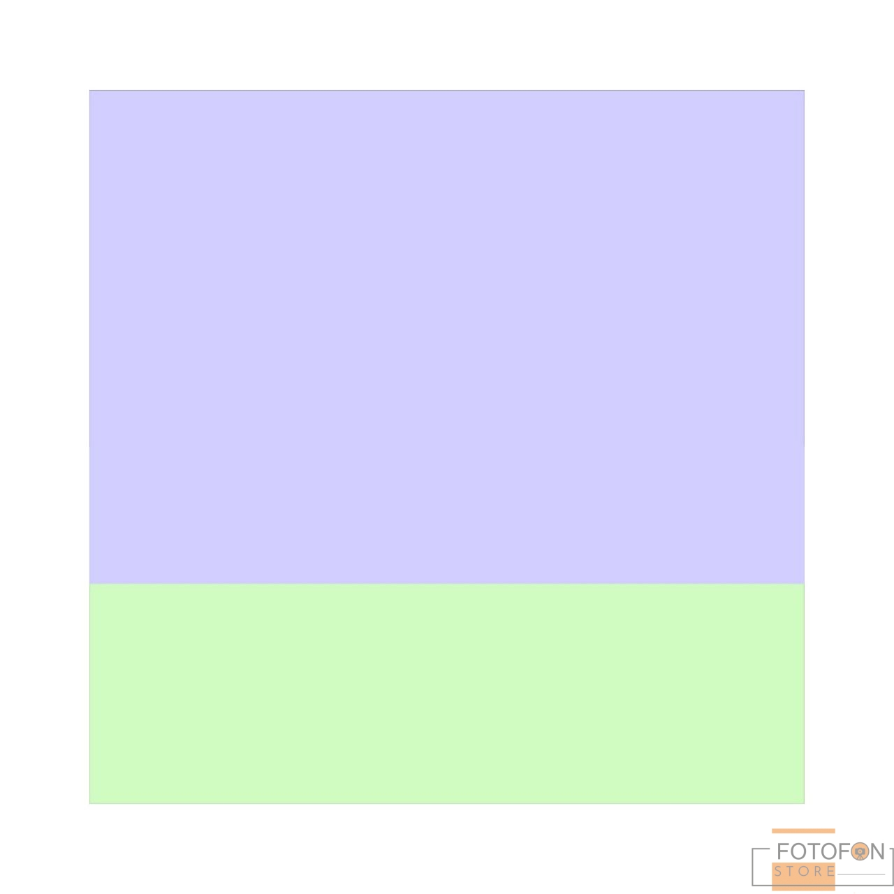 Однотонний вініловий фотофон Double Lavender-light Green