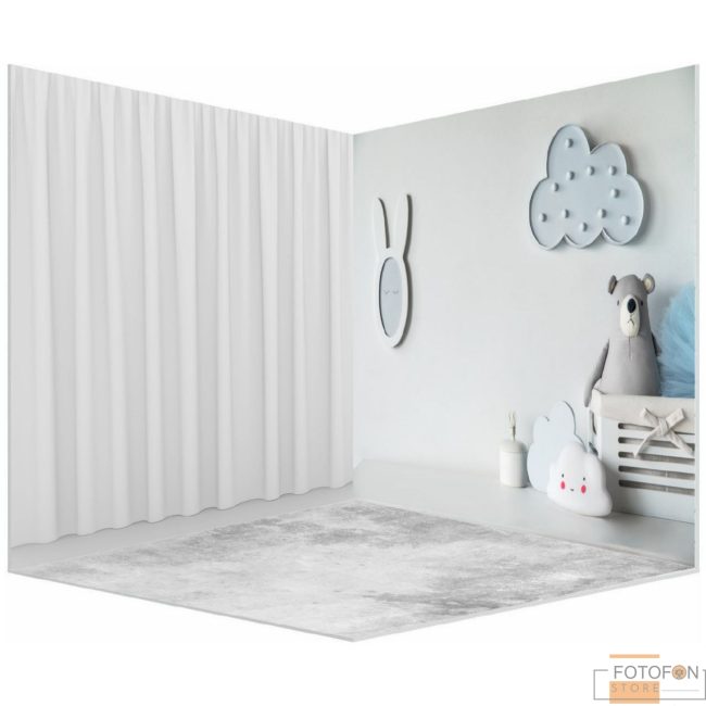 Фотофон вініловий кутовий 3D "Children’s Room"