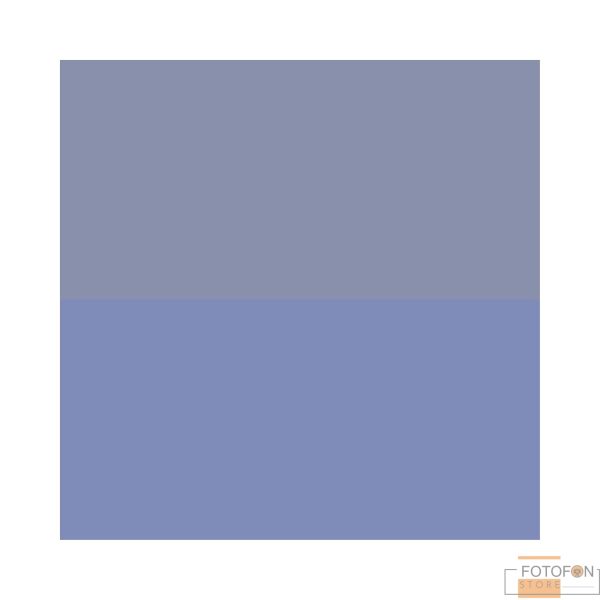 Однотонний вініловий фотофон Double Slate blue - Image 2