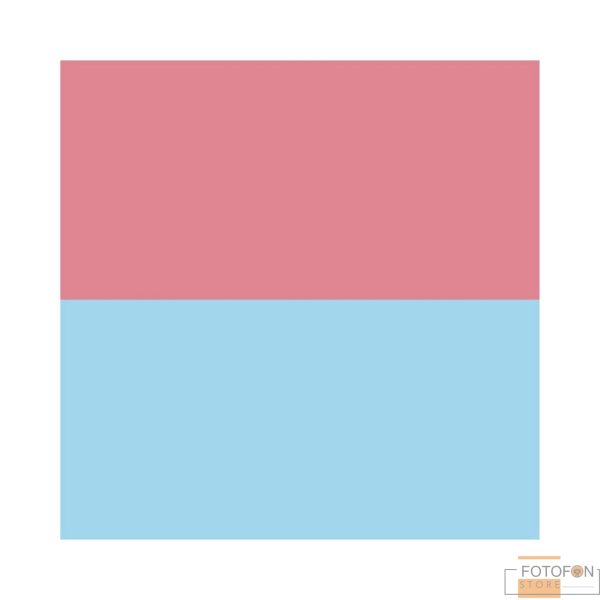 Однотонний вініловий фотофон Double Pink-Blue - Image 2
