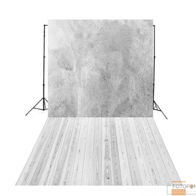 Фотофон Стіна Підлога "Cement Grey Wall"