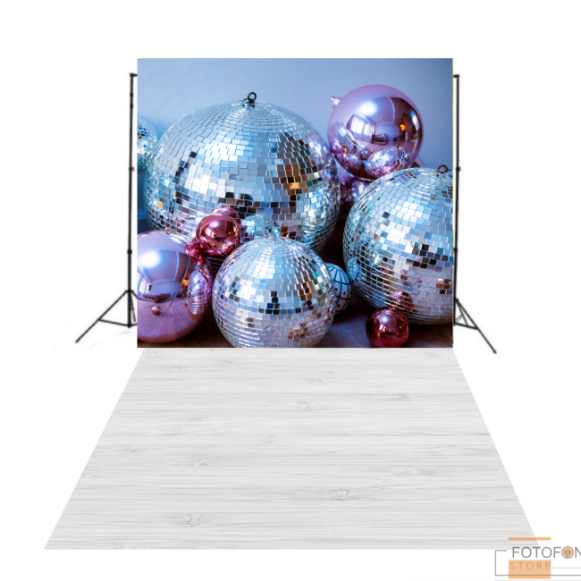 Вініловий фотофон Стіна Підлога для фотостудії Disco