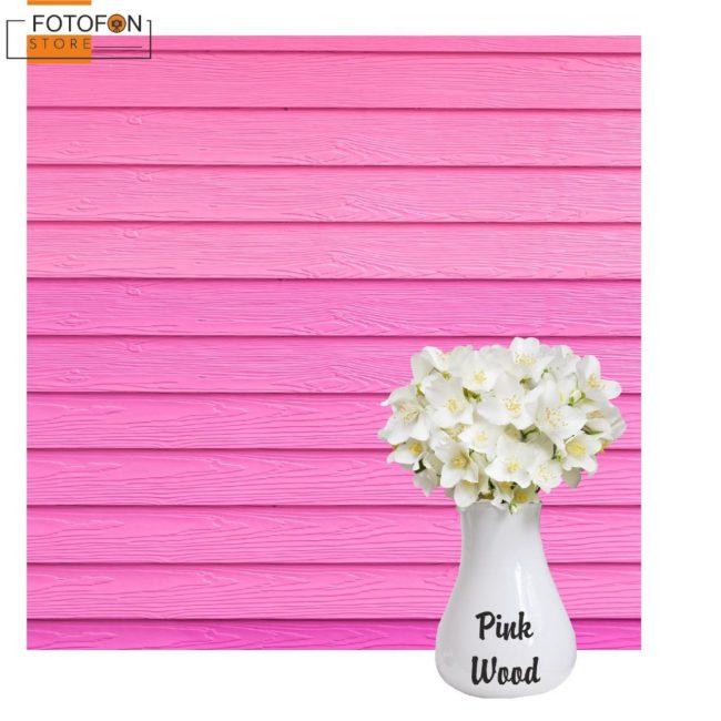 Вініловий фон для студійної фотозйомки Pink wood