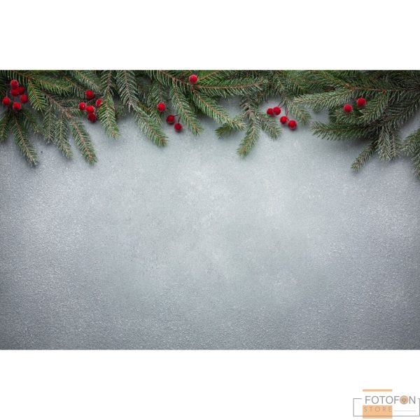 Вініловий фотофон для предметної зйомки Christmas Tree Branch - Image 2