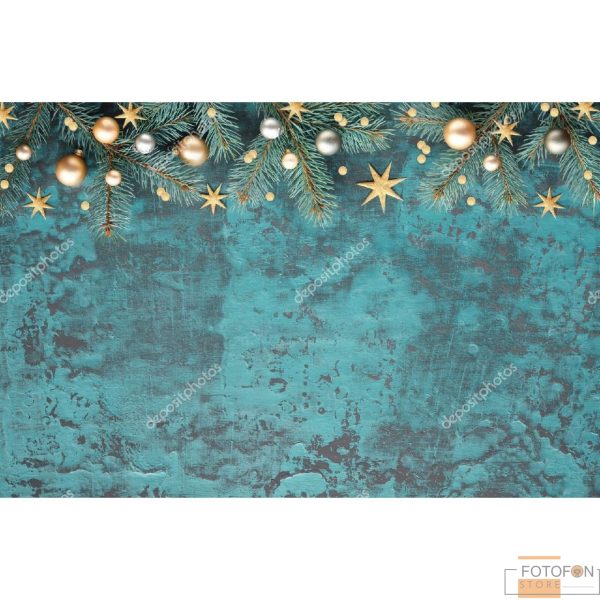 Вініловий фотофон для предметної зйомки Decorative christmas - Image 2