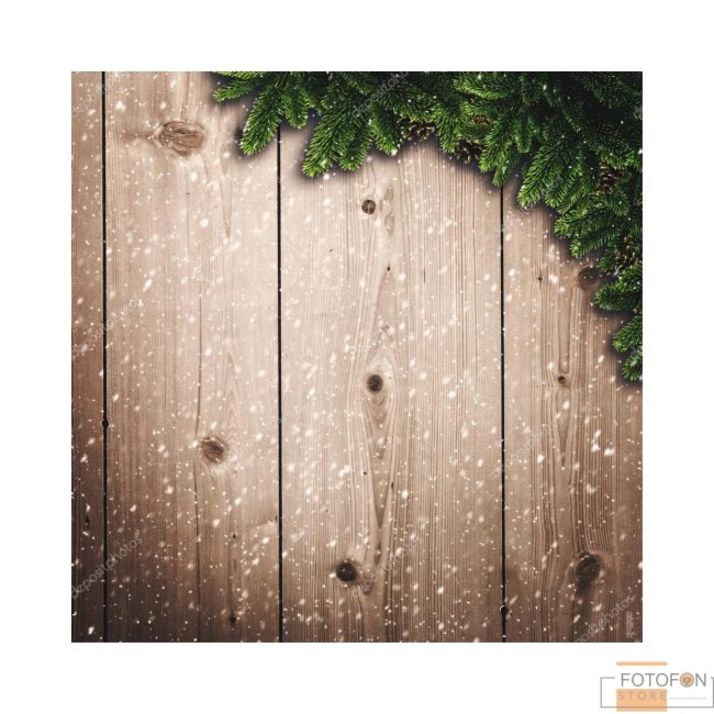 Вініловий фотофон для предметної зйомки Rustic Fir Background