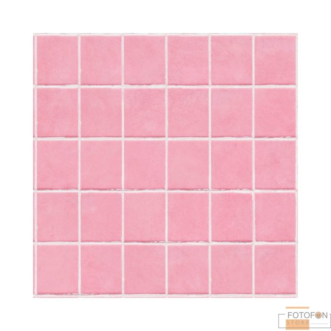 Фотофон, фон для фото вініловий студійний Керамічна рожева плитка 1.0