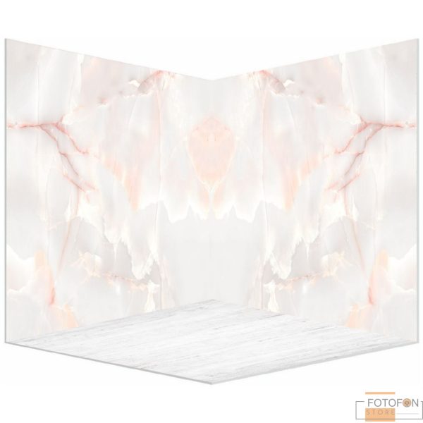 3Д вініловий кутовий фотофон Light onyx marble - Image 1
