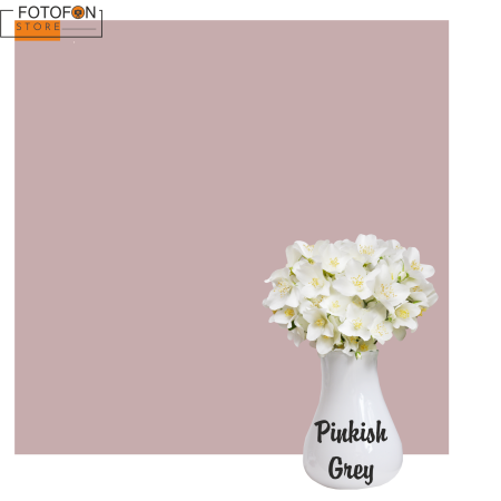 Однотонний фон Туманно-рожевий, фон для фото вініловий студійний Pinkish grey