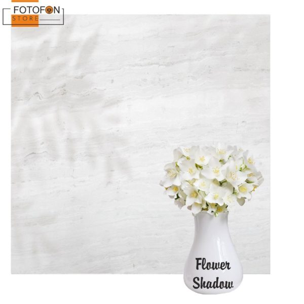 Фотофон, фон для фото вініловий студійний Flower shadow