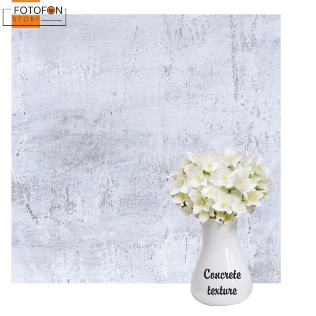 Фотофон, фон для фото вініловий студійний Concrete texture
