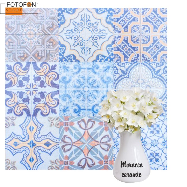 Фотофон, фон для фото вініловий студійний Morocco ceramic