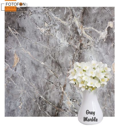 Фотофон, фон для фото вініловий студійний Grey Marble