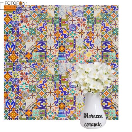 Фотофон, фон для фото вініловий студійний Morocco Ceramic 2.0