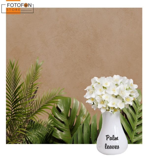 Вініловий фотофон для студійної фотозйомки Palm Leaves