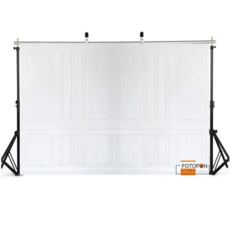 Фотофон, фон для фото вініловий студійний White wall 1.0