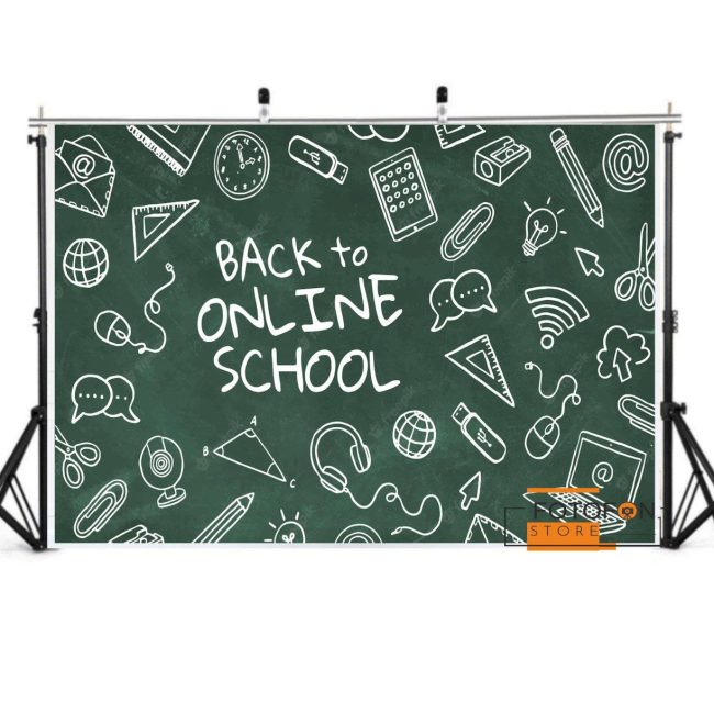 Вініловий фотофон Back to online school