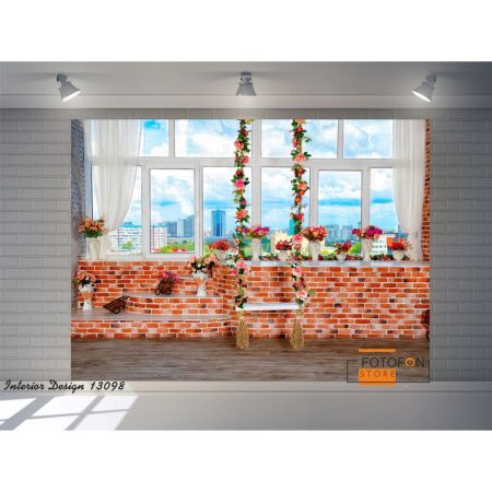 Вініловий фон для предметної зйомки Interior design 13098