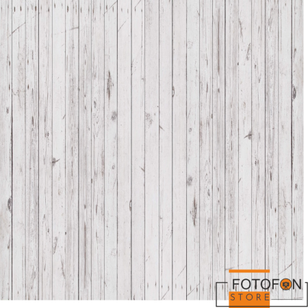 Вініловий фотофон Vintage white wooden