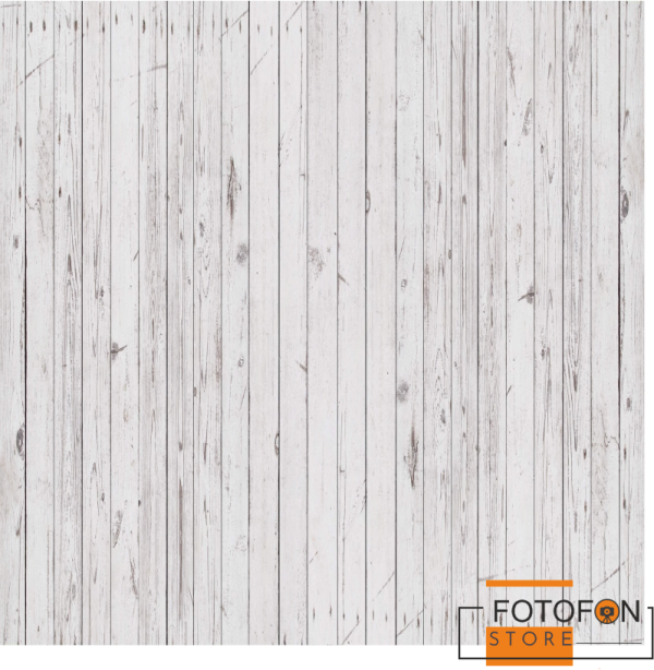 Вініловий фотофон Vintage white wooden