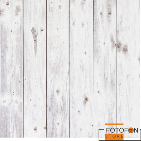 Вініловий фотофон Vintage white wooden