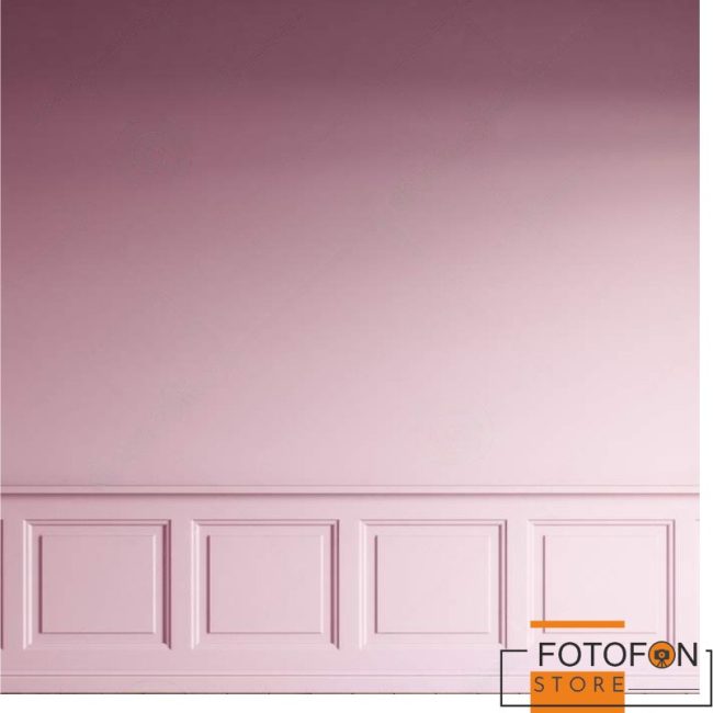 Вініловий фотофон Pink classic wall