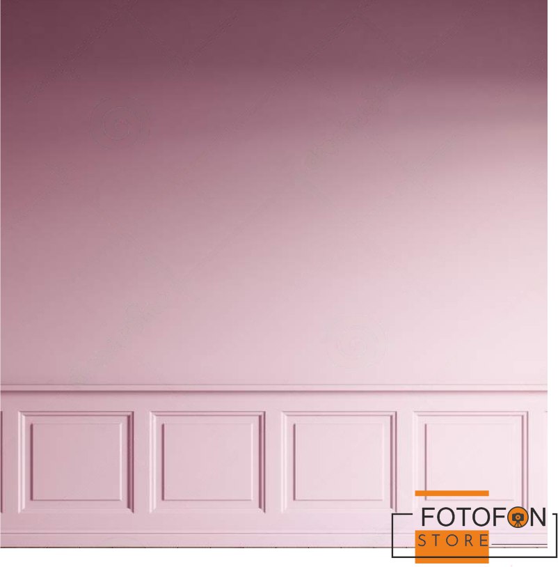 Вініловий фотофон Pink classic wall