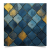 Вініловий студійний фотофон Moroccan blue gold vintage ceramic